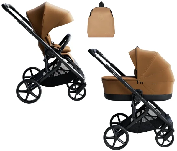 AVIONAUT Sirius - wózek wielofunkcyjny, zestaw 2w1 | Caramel (+ ADAPTERY)