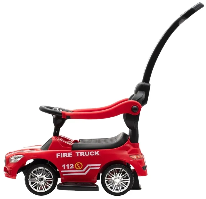 BABY MIX Straż Pożarna - jeździk z panelem dźwiękowym | Wóz strażacki