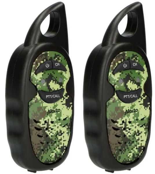 ALECTO FR-05CAMO - zestaw 2 krótkofalówek dla dzieci, zasięg do 3 km | Moro