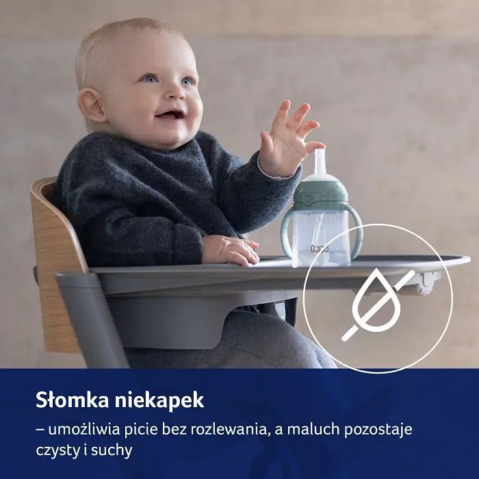 LOVI - pierwszy kubek ze słomką z odważnikiem 150 ml Harmony | 6m+