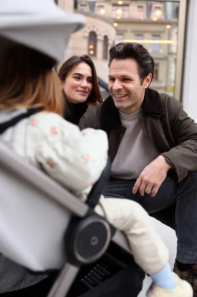 ANEX IQ Premium - wózek wielofunkcyjny, zestaw 3w1 z buggy | Silve