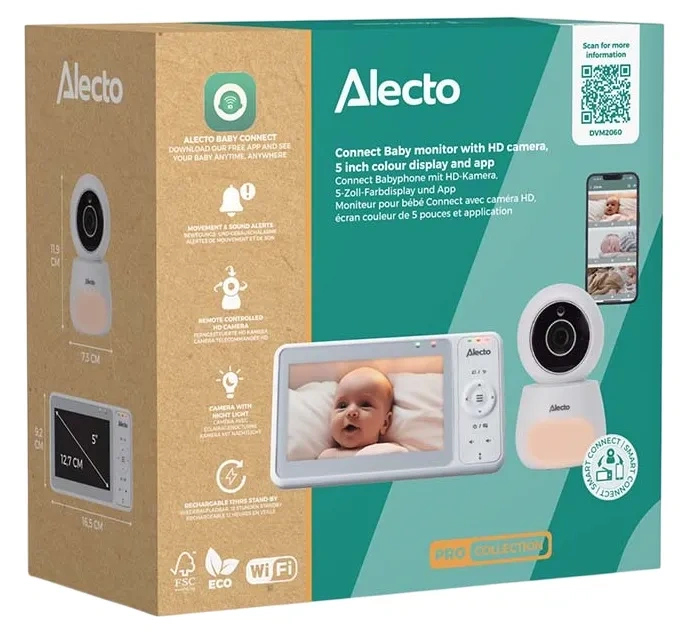 alecto niania DVM2060 sterowana zdalnie