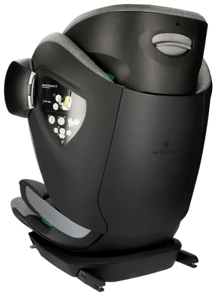 AVIONAUT MaxSpace Smart - fotelik samochodowy 15-50 kg, 100-150 cm | Grey