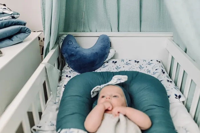 YOONCO - całoroczny, muślinowy śpiworek do spania dla niemowlaka | Jeans