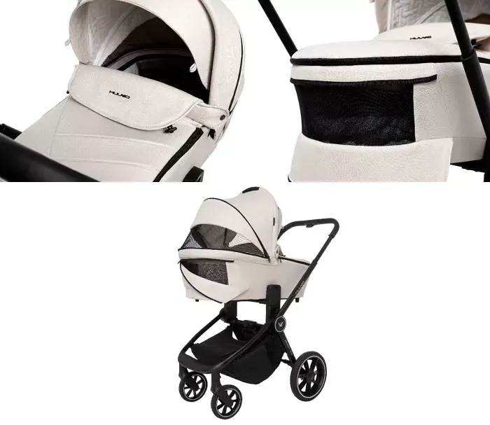 MUUVO Quick 4.0 - wózek wielofunkcyjny, zestaw 2w1 | Desert Sand