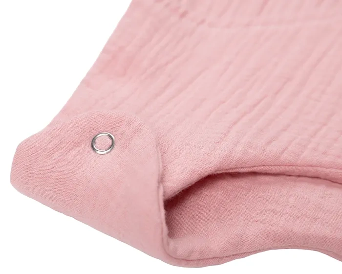 YOONCO - lekki, muślinowy śpiworek do spania dla niemowlaka | Brudny Róż