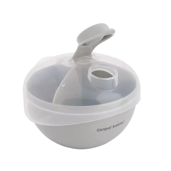 CANPOL BABIES - pojemnik na mleko w proszku szary