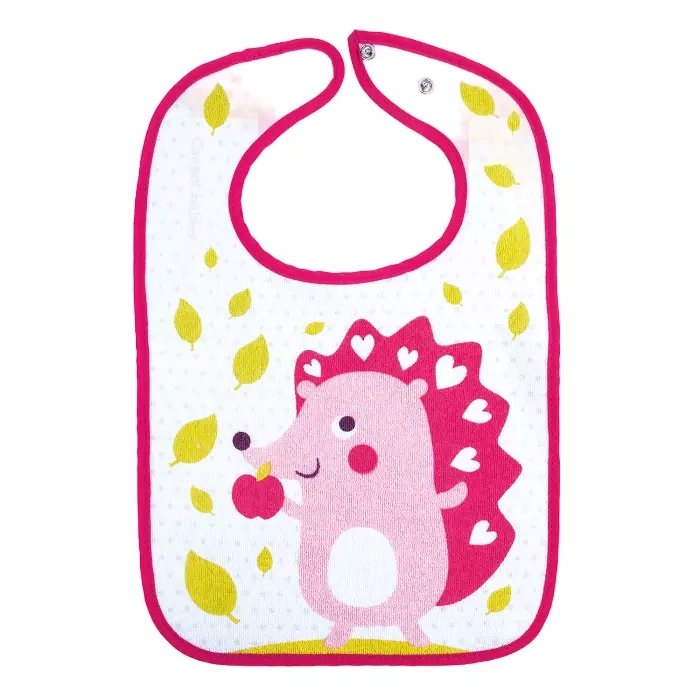 CANPOL BABIES - śliniak frotte z regulowanym zapięciem na napy | CUTE ANIMALS