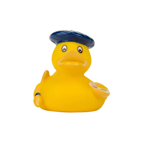 CANPOL BABIES - piszczące zabawki gumowe do kąpieli KACZKI DZIWACZKI  | Malarz