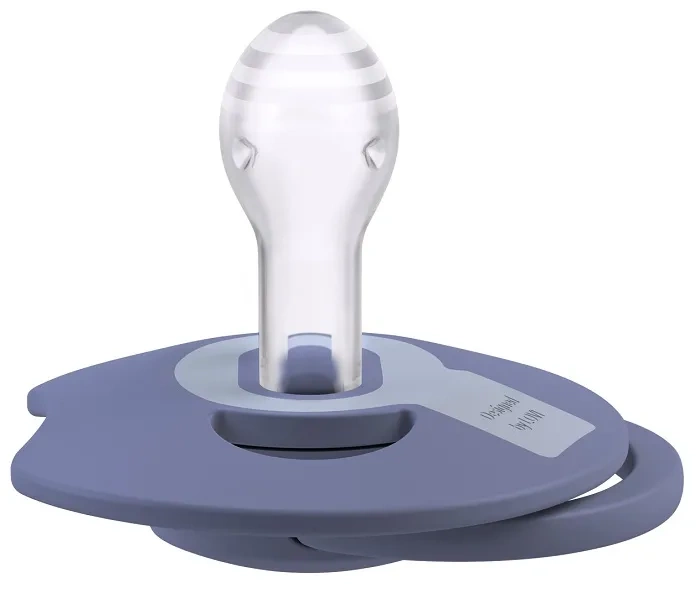 LOVI Prime - 2 x smoczek silikonowy dynamiczny 18 m+ | Baby Blue/Blue