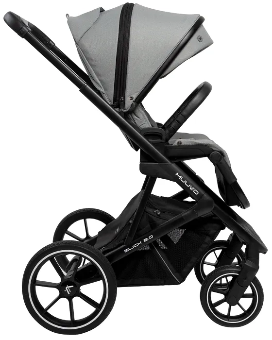 MUUVO Slick 2.0 - wózek spacerowy | Light Grey