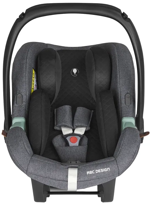 ABC DESIGN Tulip i-Size - fotelik samochodowy 0-13 kg + obrotowa baza Root | Asphalt