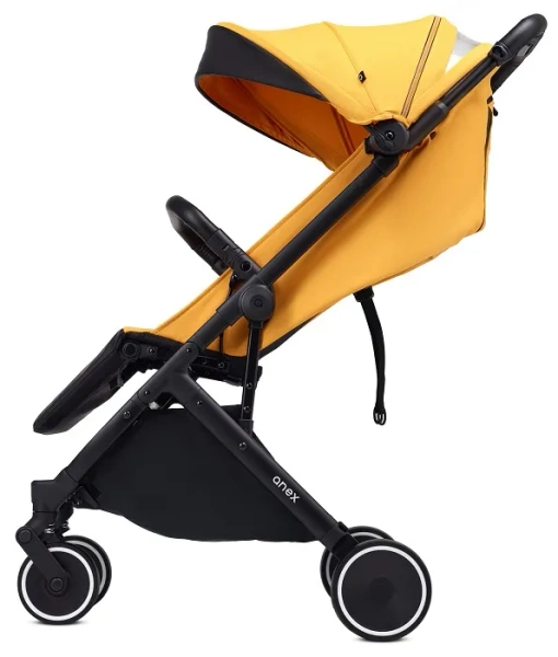 ANEX Air-X - wózek spacerowy z torbą transportową | Yellow