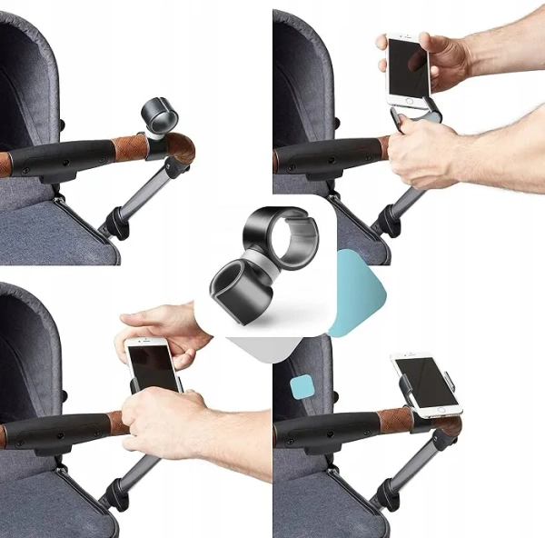 ABC DESIGN - uniwersalny uchwyt na telefon do wózka