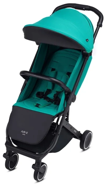 ANEX Air-X - wózek spacerowy z torbą transportową | Green
