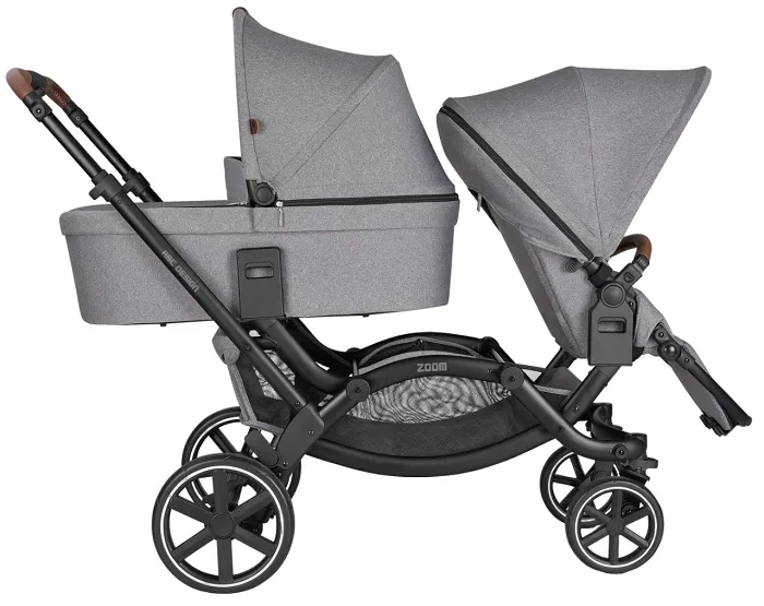ABC DESIGN Zoom - gondola do wózka bliźniaczego | Tin