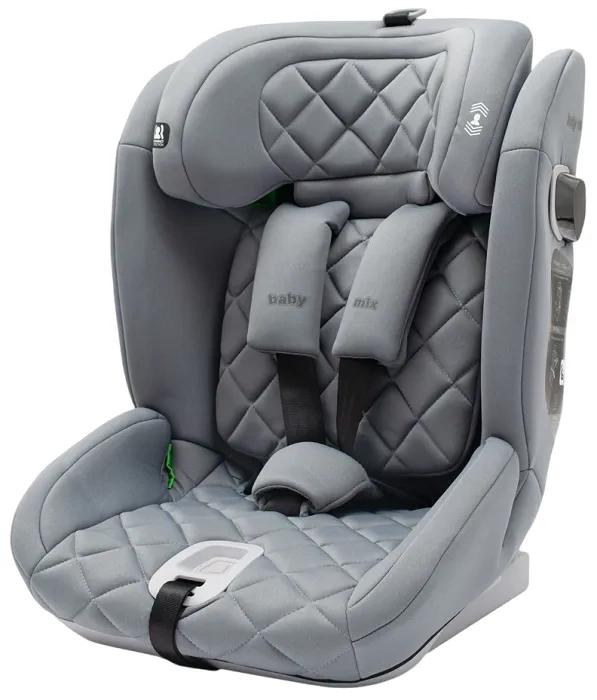 BABY MIX Hero Pro i-Size - fotelik samochodowy 76-150 cm | Grey