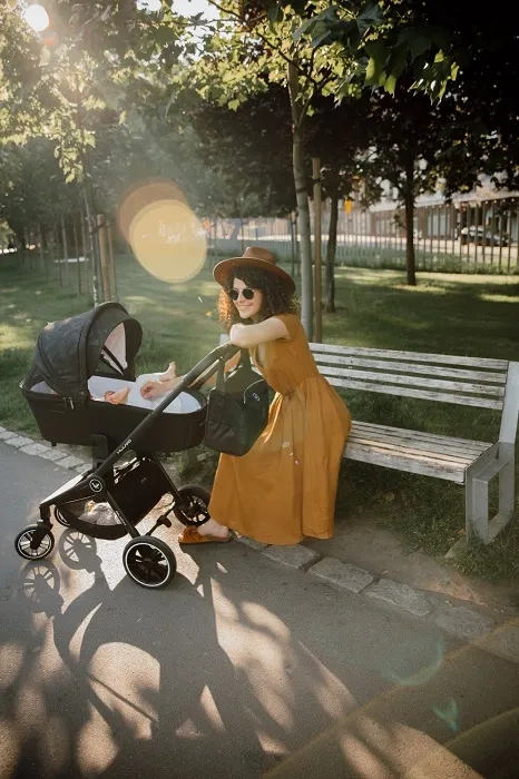 MUUVO - bambusowe prześcieradło do gondoli 75 x 35 cm | Beige