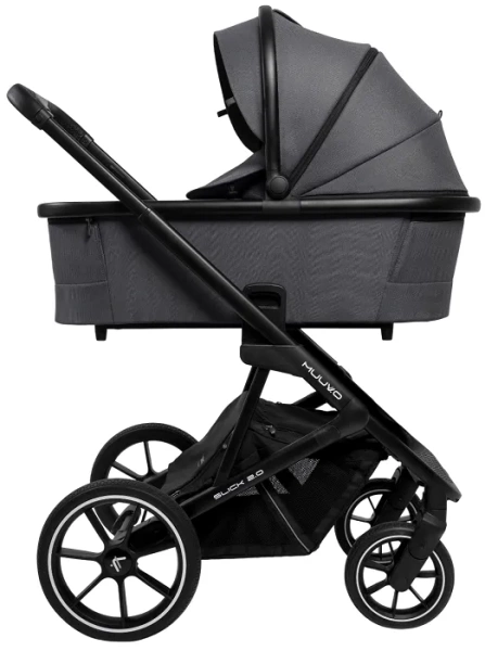 MUUVO Slick 2.0 - wózek wielofunkcyjny, zestaw 2w1 | Iron Graphite