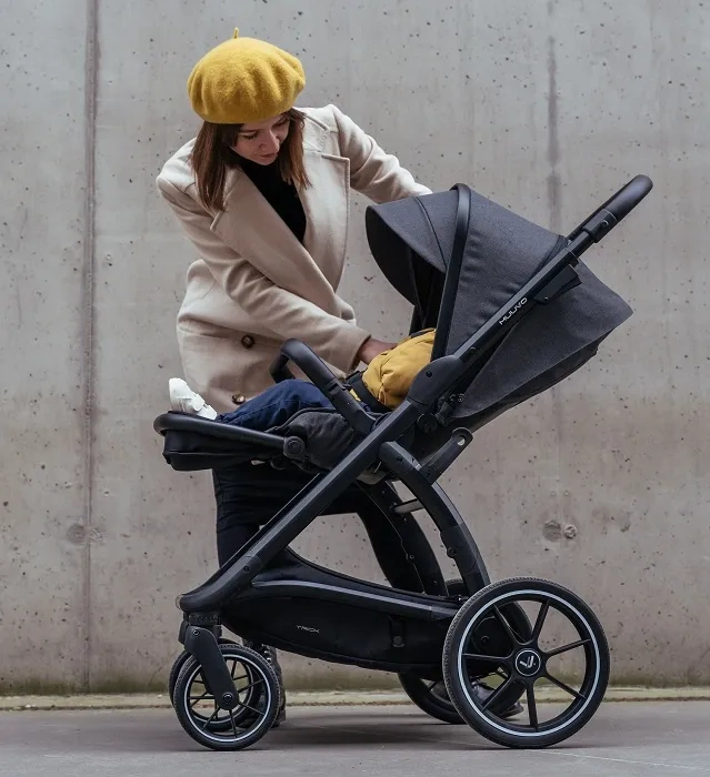 MUUVO Trick - wózek wielofunkcyjny, zestaw 2w1 | Pure Pink