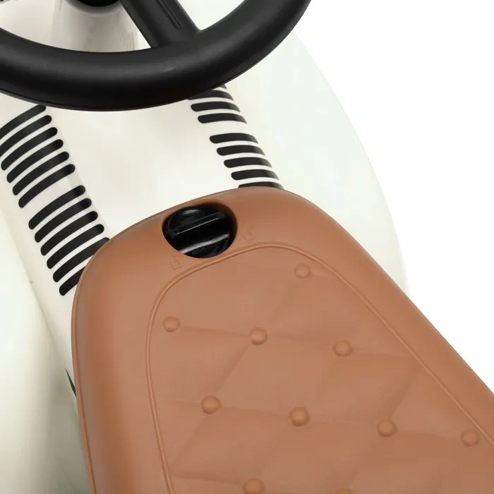 BABY MIX Classic - jeździk retro z klaksonem | Beżowy