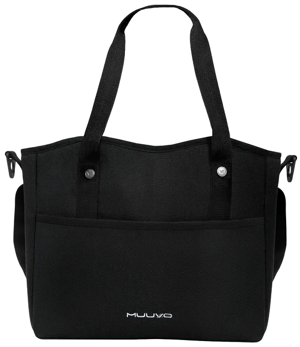 MUUVO Slick 2.0 - wózek wielofunkcyjny, zestaw 2w1 | Classic Black (+ ADAPTERY)