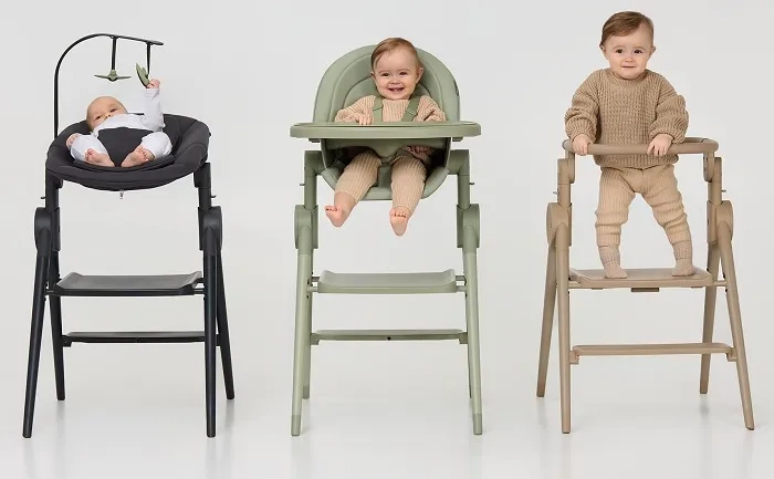 ANEX Ozy - krzesełko do karmienia 3w1 | Shade