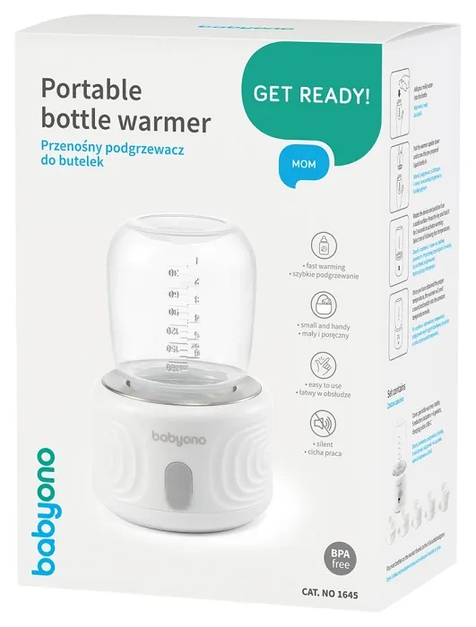 BABYONO - przenośny podgrzewacz do butelek