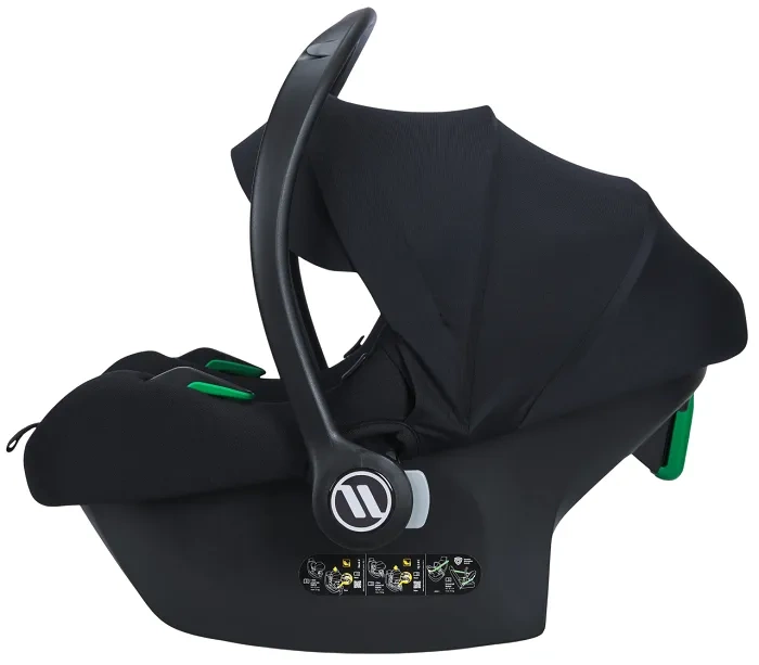 AVIONAUT Cosmo Smart - fotelik samochodowy 40-87 cm + obrotowa baza IQ Orbit | Black