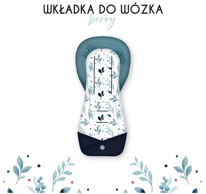 YOONCO - dwustronna wkładka do wózka | Berry