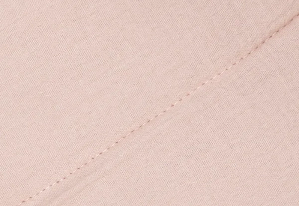 YOONCO - muślinowy ochraniacz na łóżeczko 180x28 cm | Brudny Róż