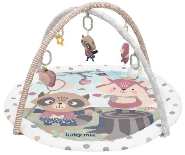 BABY MIX - mata edukacyjna z pałąkiem "Las"