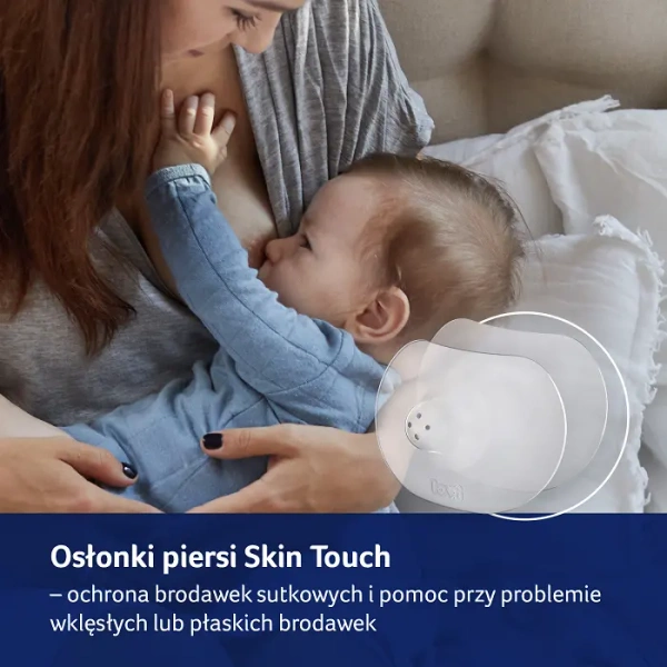 LOVI - osłonki piersi Skin Touch | rozmiar S