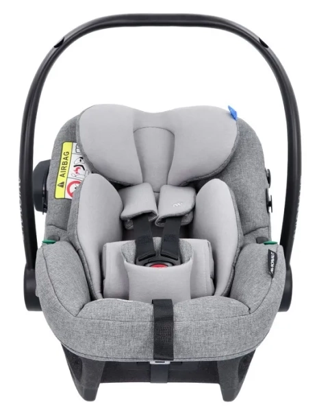 AVIONAUT Pixel PRO 2.0 C - fotelik samochodowy 0-13 kg + obrotowa baza IQ Orbit | Grey