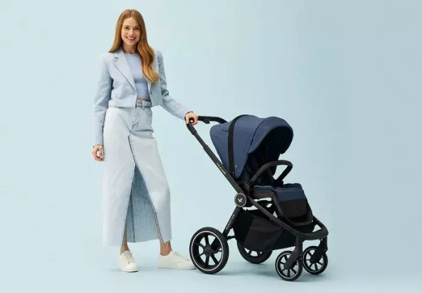 MUUVO Quick 4.0 - wózek wielofunkcyjny, zestaw 2w1 | Azure Blue