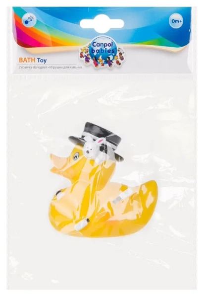 CANPOL BABIES - piszczące zabawki gumowe do kąpieli KACZKI DZIWACZKI | Magik