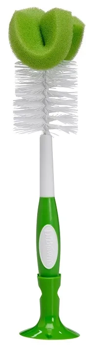 DR BROWN'S - szczotka do czyszczenia butelek i smoczków z przyssawką | MIX KOLORÓW