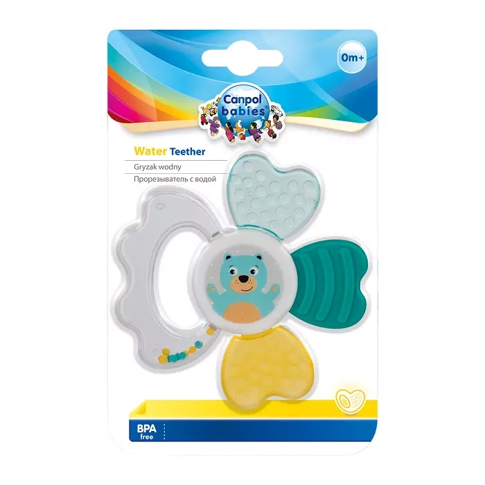 CANPOL BABIES - grzechotka z gryzakiem wodnym | ZWIERZĄTKA