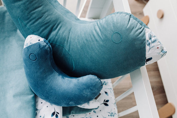 YOONCO - poduszka mała Ptaszek MINI | Berry