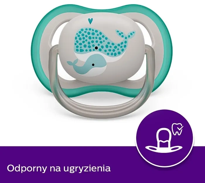 PHILIPS AVENT Ultra Air - smoczek ortodontyczny 2 szt. | 18 m+