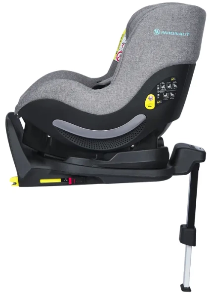 AVIONAUT Aerofix Smart - fotelik samochodowy 0-18,5 kg + obrotowa baza IQ Orbit | Grey
