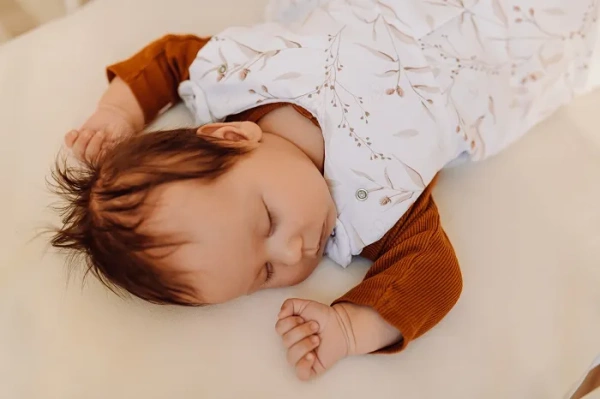 YOONCO - bawełniane prześcieradło do kołyski 90 x 40 cm | Różowe