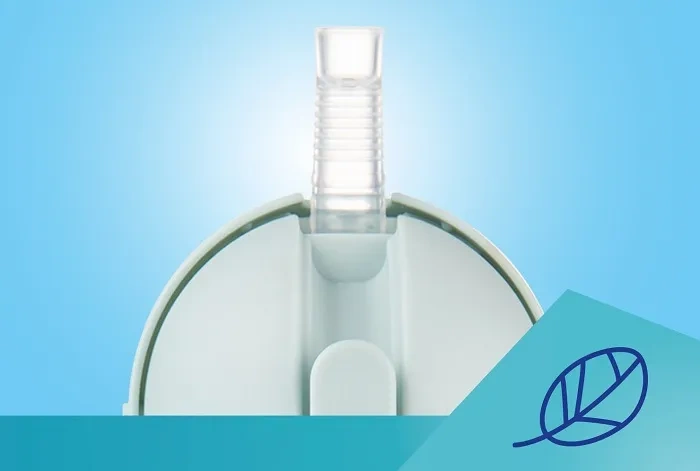 CANPOL BABIES - kubek niekapek z rurką i odważnikiem 270 ml | Zielony