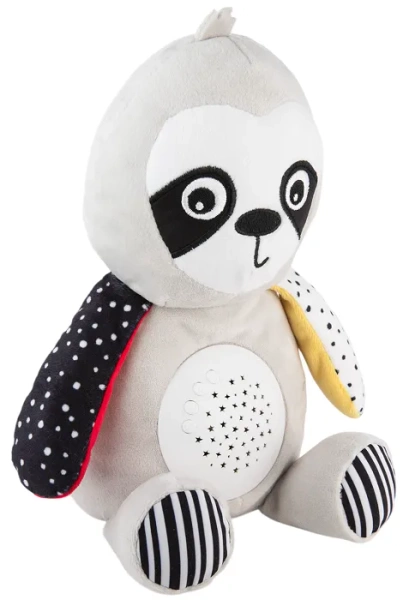 CANPOL BABIES BabiesBoo - pluszowa zabawka z pozytywką i projektorem 3w1 | Leniwiec