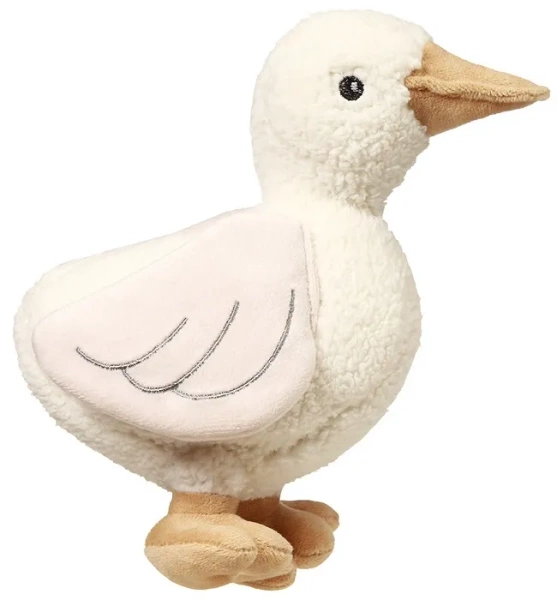 BABYONO Goose Zoe - maskotka z grzechotką