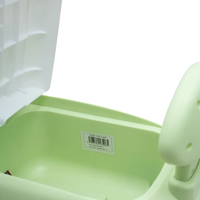 BABY MIX Kiddo Cruiser - jeździk retro z melodyjkami i światłami LED | Miętowy