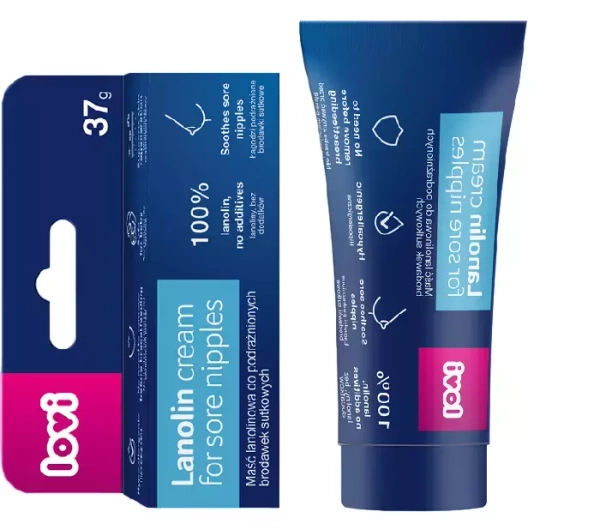 LOVI - maść lanolinowa do brodawek sutkowych | 37g