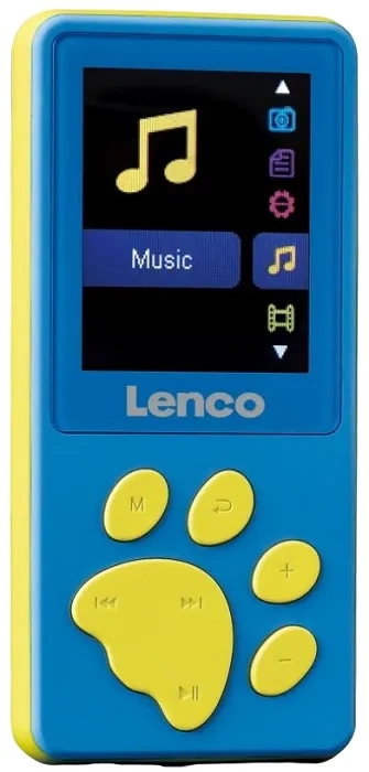 LENCO XEMIO-560BU - odtwarzacz MP3/MP4 z pamięcią 8GB | Niebieski