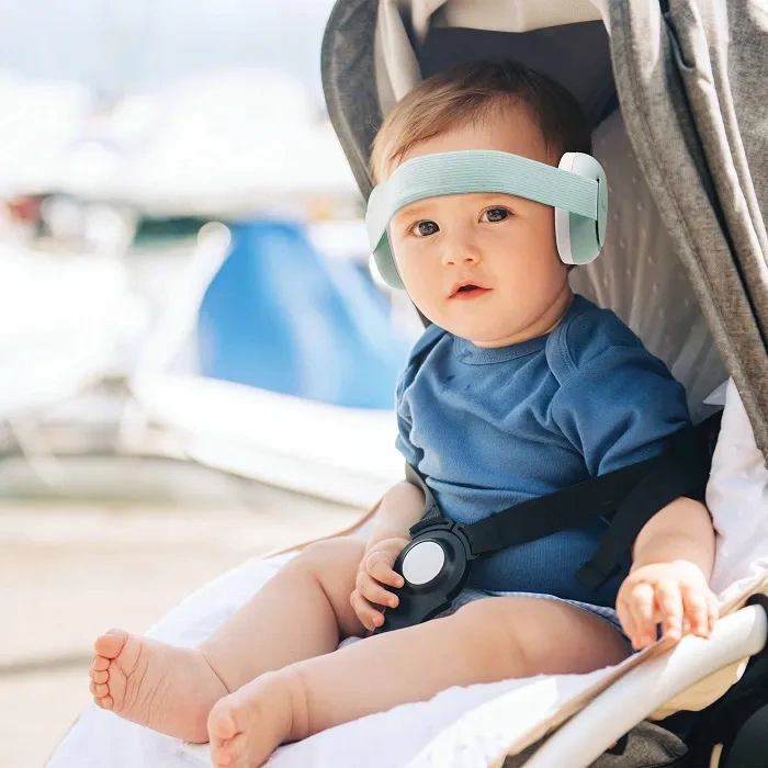 ALECTO BV74 - słuchawki wygłuszające dla niemowląt i małych dzieci 12 m+ | Miętowe