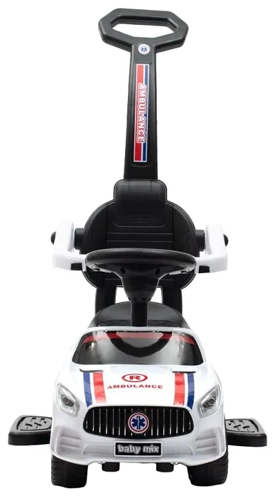 BABY MIX Ambulans - jeździk z panelem dźwiękowym | Karetka pogotowia